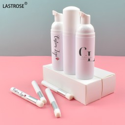 Lash Shampoo Kit Manufacturer - Private Label 60ML Lash Shampoo Kit White Eyelash Extension Cleanser Shampoo Oil Free Lashes