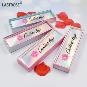 Nail Case Manufacturer - OEM Wholesale Long Coffin Shaped Nail Case OEM Empty Fingernail case High Quality 24pcs Press
