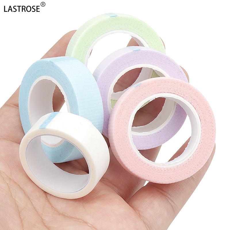 Sensitive Skin Gel Tape Supplier - White Blue Pink Breathable Sensitive Skin Gel Tape Eyelash Extension Micro Foam Adhesive Tapes