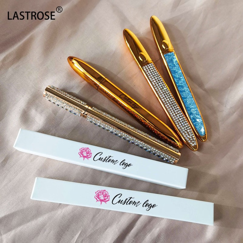 Waterproof Eyeliner Glue Pen Manufacturer - Best Selling Black Clear Waterproof Eyeliner Glue Pen Self Adhesive Eyeliner