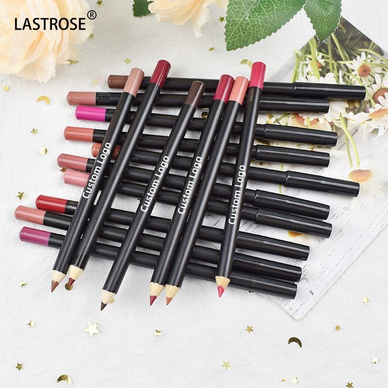 Lip Liner Pencil Manufacturer - Vegan Black Long Lasting Waterproof Brown Lip Liner Pencils Wholesale
