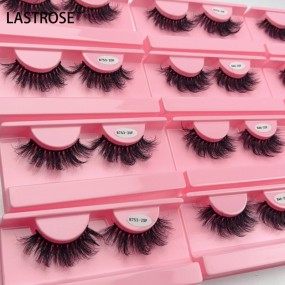 3D Faux Mink Eyelashes Supplier - 25mm Mink Eyelash Fluffy 20mm 3d Mink Lashes Wholesale 3d Faux Vegan Mink Eyelashes