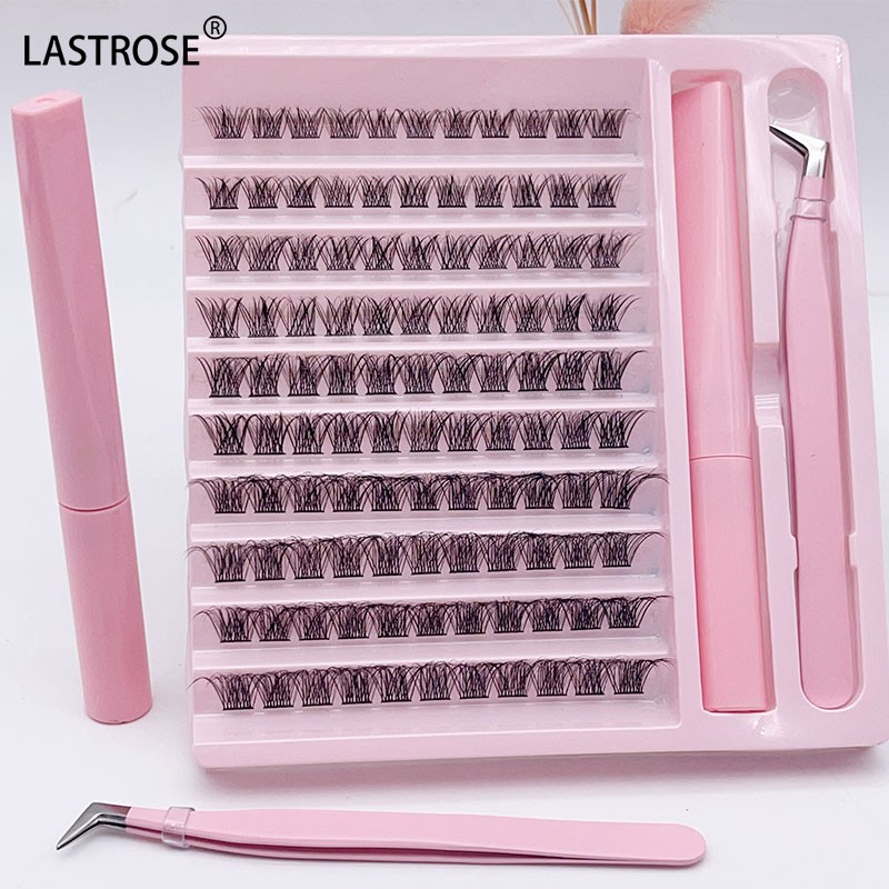 Segment Lashes Kit Factory - Wholesale DIY Segment Lashes Kit Private Label Faux Mink Cluster Lashes Eyelashes Extension