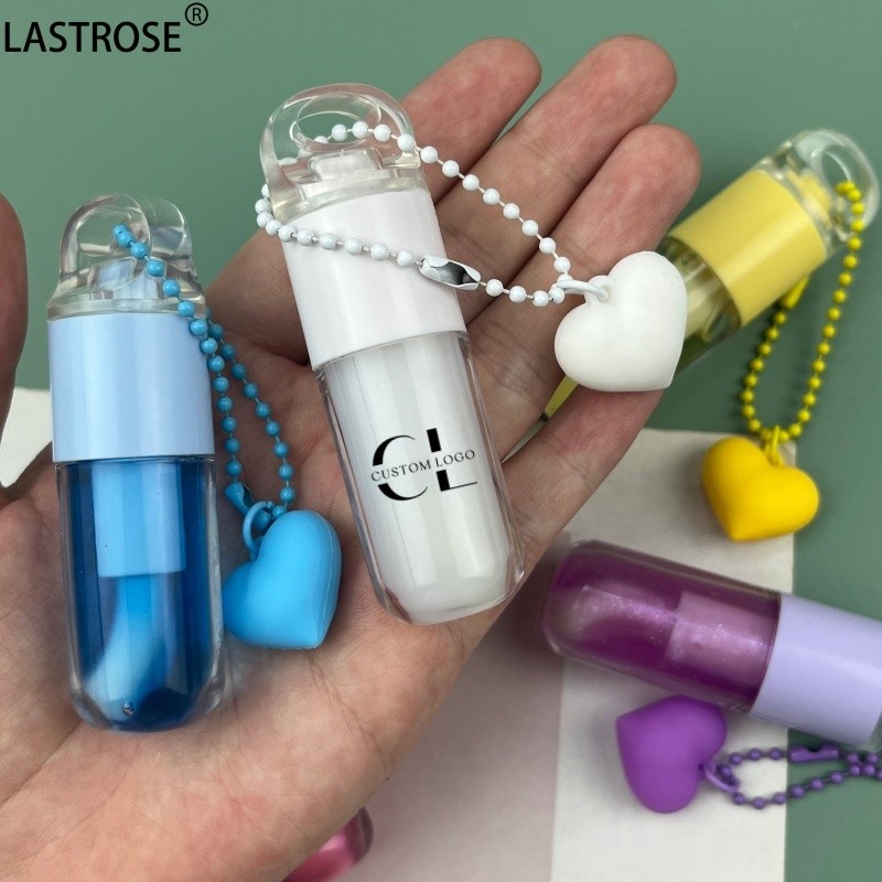 Lip Oil Supplier - Color Changing Lip Oil Plumper Fruit Clear Hydrating Vitamin Liquid Lip Balm Vegan