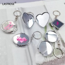 Personalized Makeup Mirror Factory - Small Mirror Portable Metal Mini Double Side Personalized Makeup Mirror