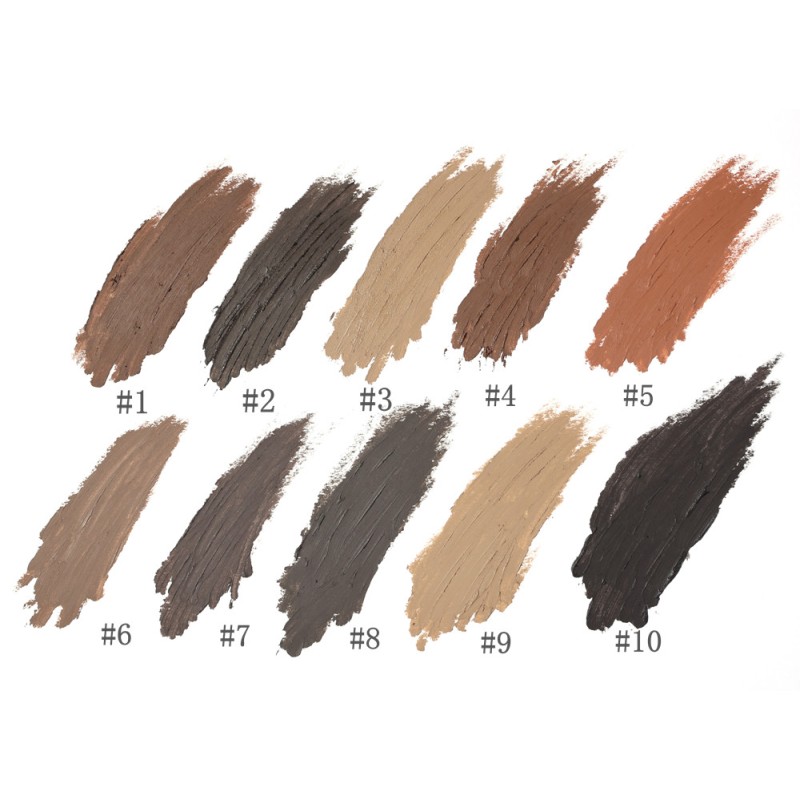 Eyebrow Gel Manufacturer - Custom 10 Colors Waterproof