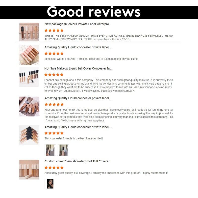 Concealer Factory - Private Label Full Coverage