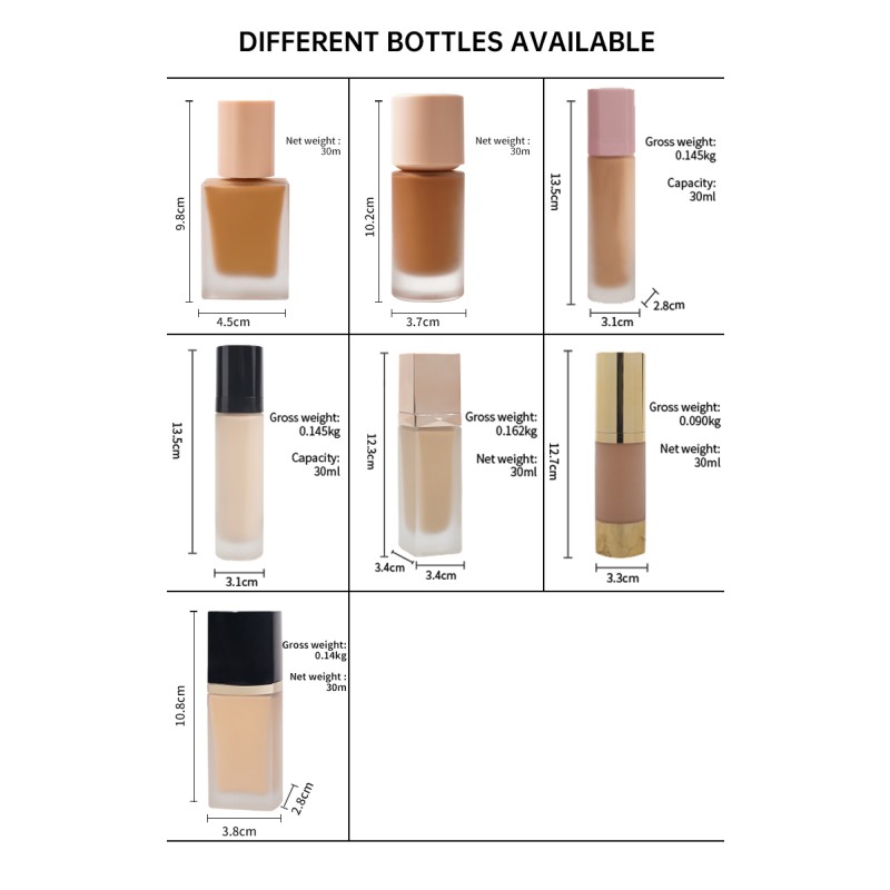 Foundation Manufacturer - 13 Colors Full Coverage