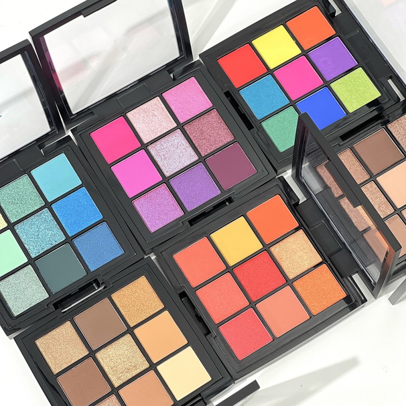 Eyeshadow Palette Manufacturer - Wholesale Shimmer 9 Colors