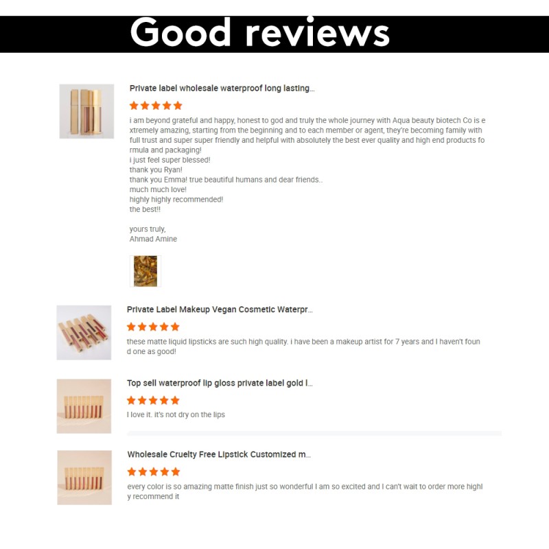 Lip Gloss Factory - No Logo Clear Matte