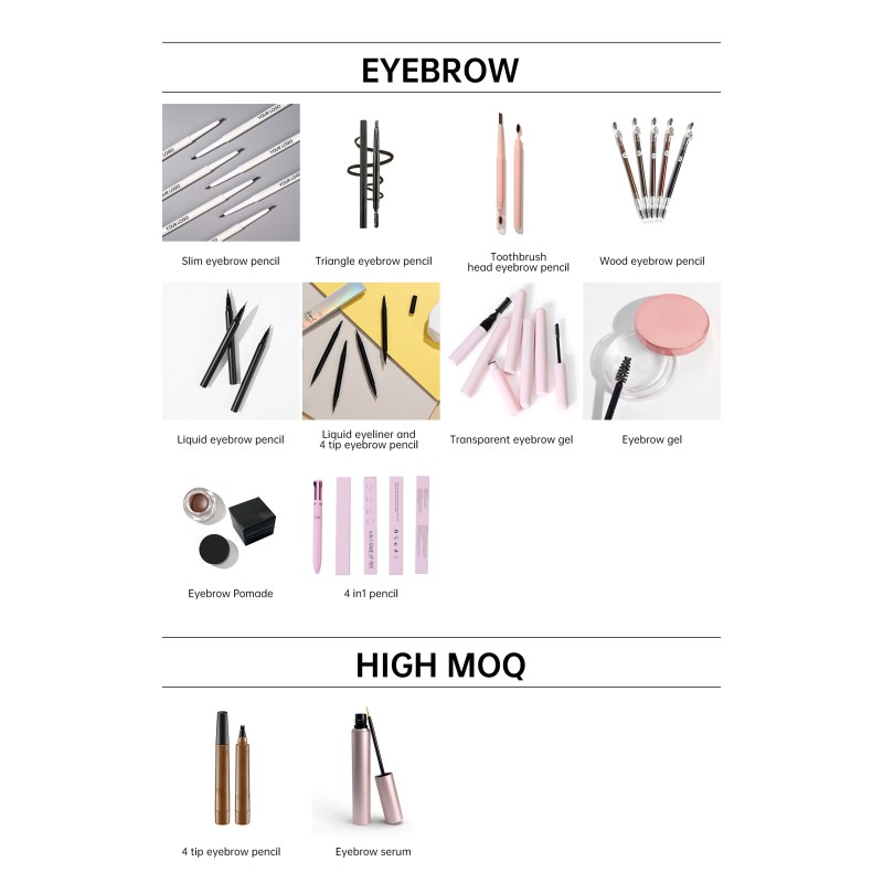 Eyebrow Gel Manufacturer - Custom 10 Colors Waterproof