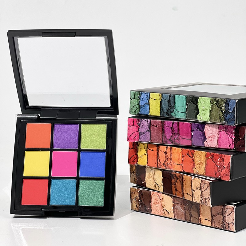 Eyeshadow Palette Manufacturer - Wholesale Shimmer 9 Colors