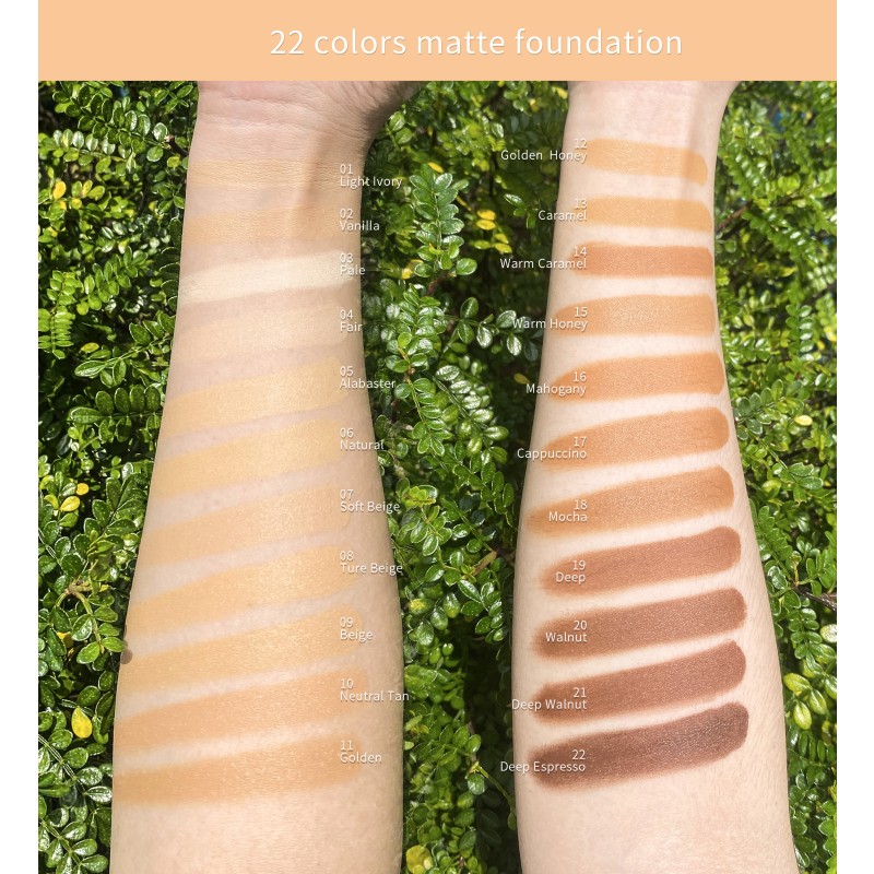 Foundation Manufacturer - 13 Colors Full Coverage