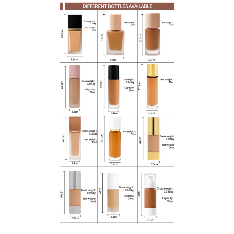 Liquid Foundation Factory - OEM Waterproof Full Coverage