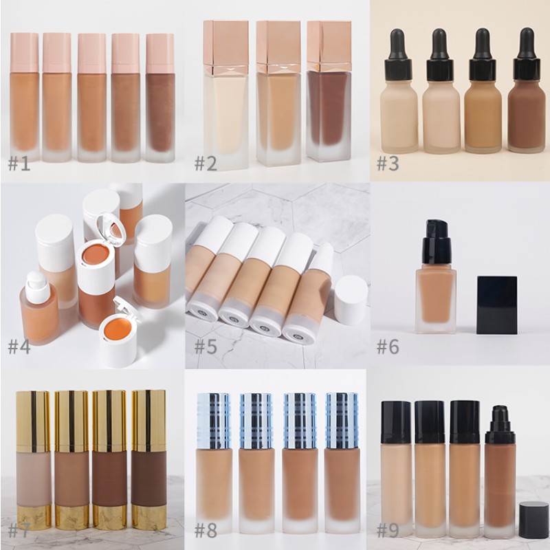 Foundation Manufacturer - 19 Colors Medium Coverage