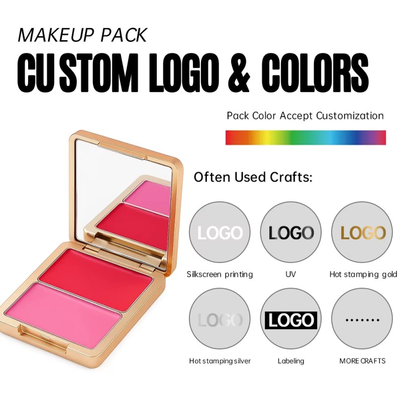 Cream Blush Manufacturer - Custom Vegan Pressed Powder