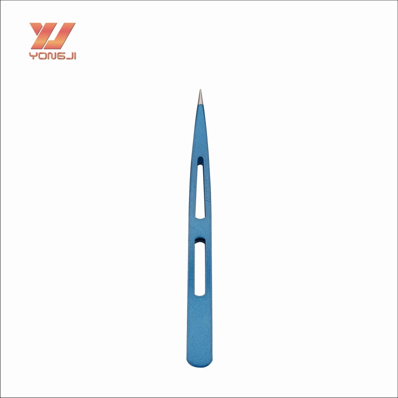 Eyebrow Tweezers Manufacturer - Good Quality Slant Tip Stainless Steel Eyebrow Tweezers Wholesale