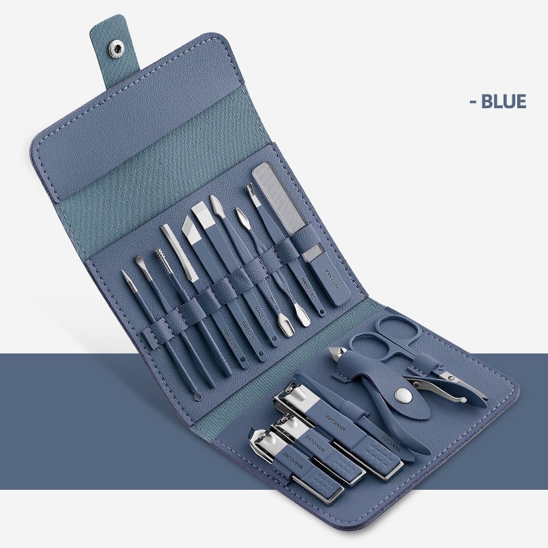 Beauty Set Manufacturer - Factory Hot Sale Professional 16 Pcs Manicure Set Pedicure Tools