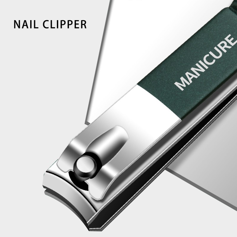 Manicure Set Supplier - Factory Direct Sales Custom Logo Manicure Set Beauty Tool Travel Nail Clipper Set