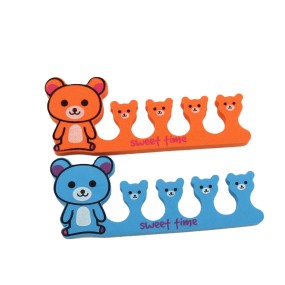 Toe Separator Factory - Factory Direct Sales Toe Separator Pedicure Tools EVA Finger Toe Separator on Sale