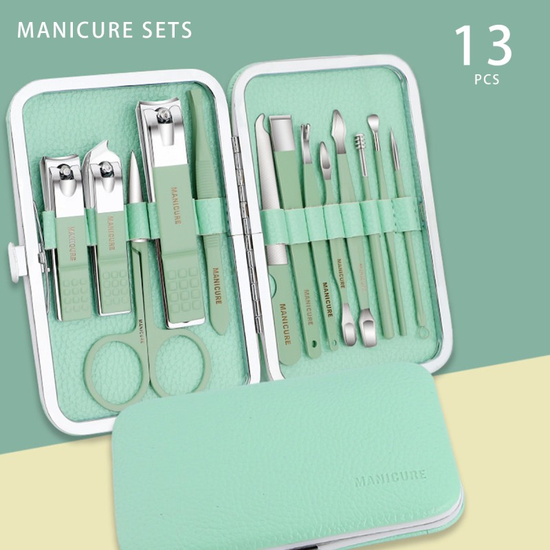 Manicure Set Factory - Factory Direct Price 18 Pieces Nail Clippers Pedicure Kit Beauty Set