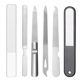 Nail File Supplier - Original Factory Mini Professional Black Nail Files and Buffer Custom