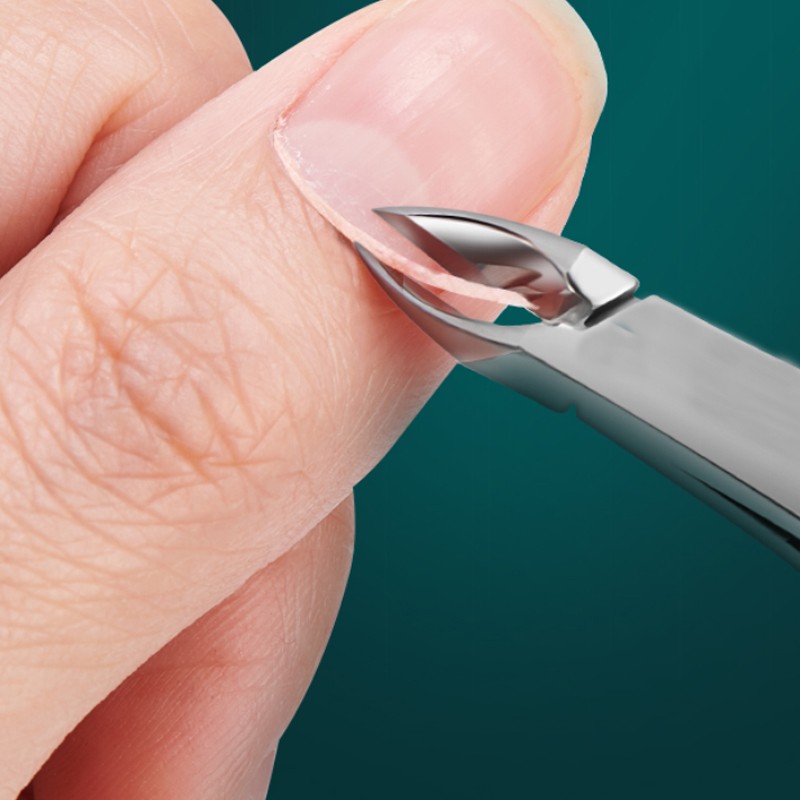 Cuticle Nippers Supplier - Stainless Steel Disposable Podiatry Ingrown Dead Skin Scissors Custom Double Spring Cuticle Nippers