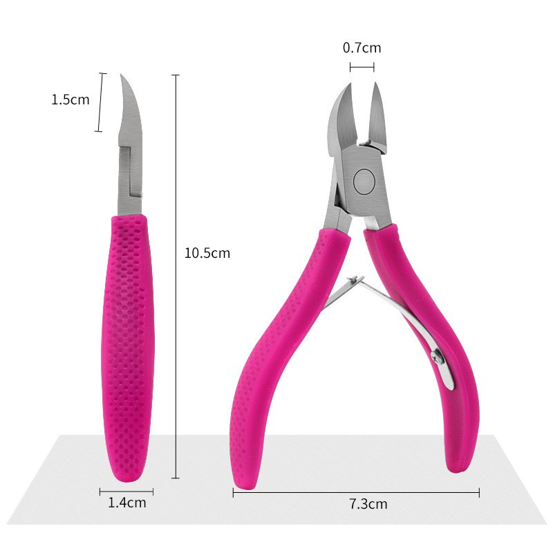 Cuticle Nippers Manufacturer - Factory Made Black Stainless Steel Nail Nippers Cuticle Nippers