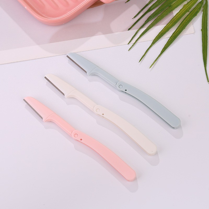 Eyebrow Razor Supplier - Factory Hot Sale Eyebrow Razor Blades for Women Beauty Tool Pink Eyebrow Razor