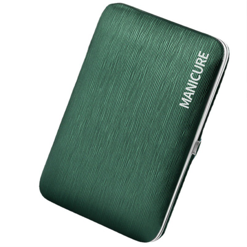 Manicure Set Supplier - Factory Direct Sales Custom Logo Manicure Set Beauty Tool Travel Nail Clipper Set