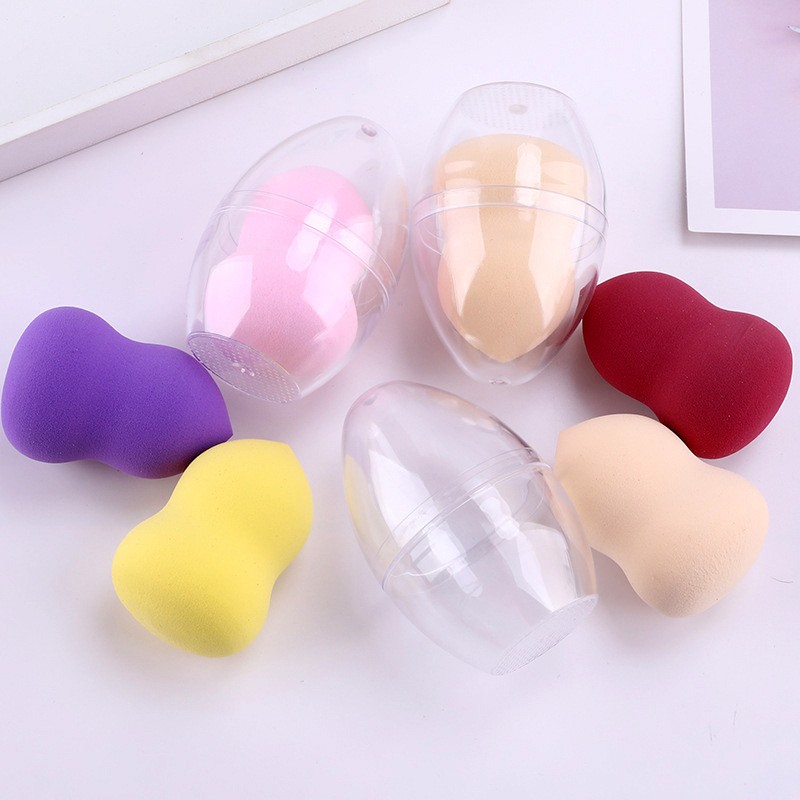 Makeup Sponge Case Manufacturer - Chinese Factory Makeup Sponge Case Beauty Tool Plastic Sponge Stand