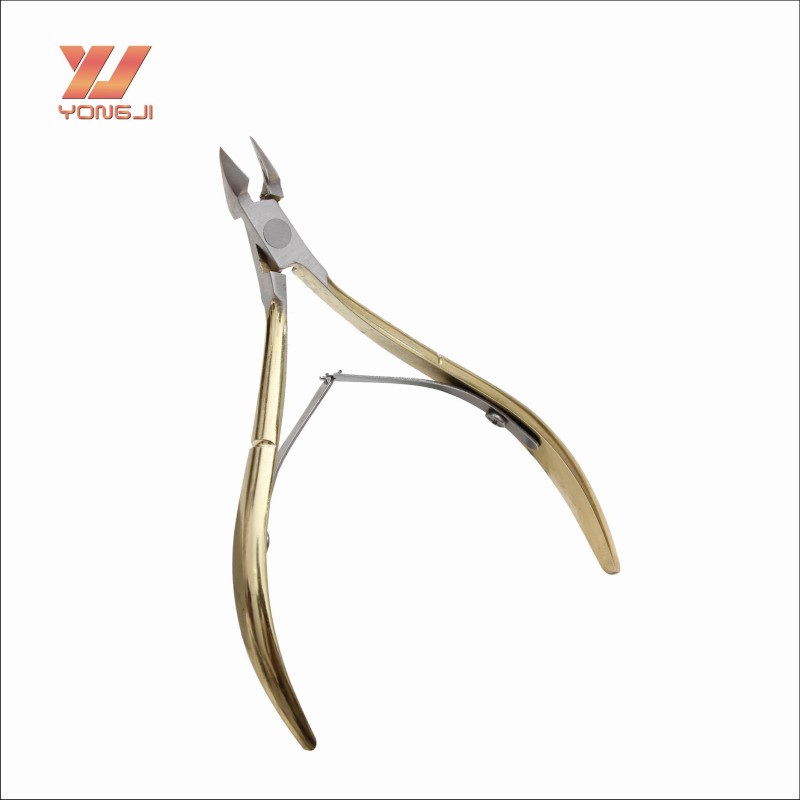 Cuticle Nipper Kit Factory - Chinese Factory Gold Cuticle Nipper Kits Beauty Tool Nail Nipper Cuticle Clipper