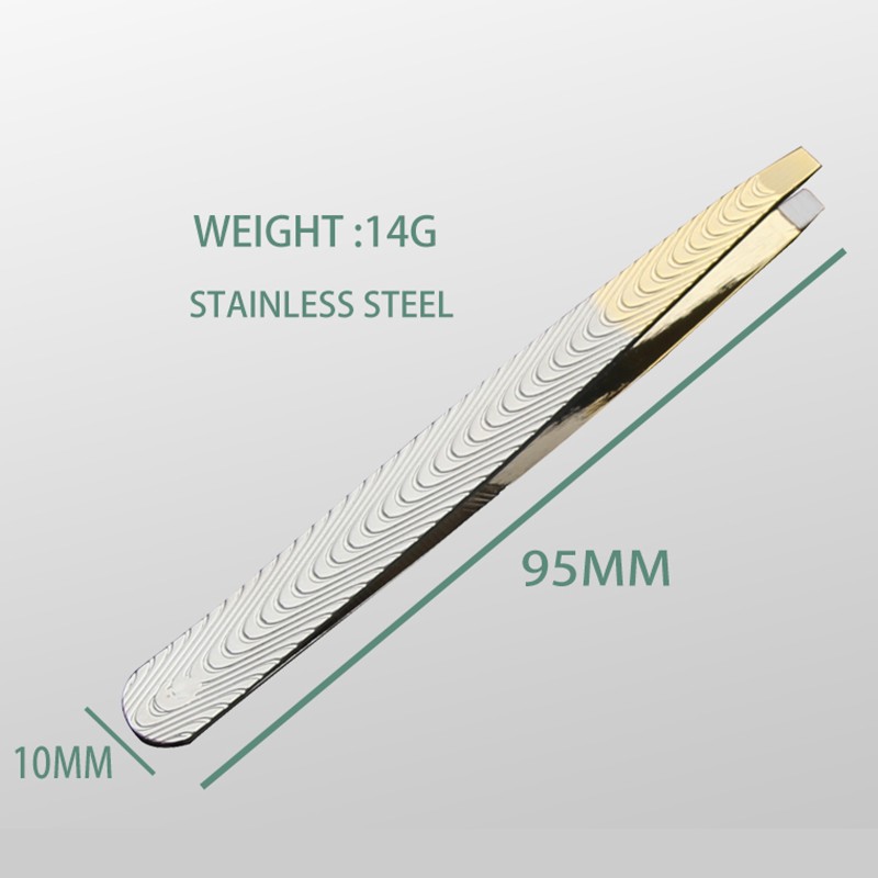 Tweezer Set Supplier - Factory Direct Gold Tweezer Set with Custom Logo Beauty Tool