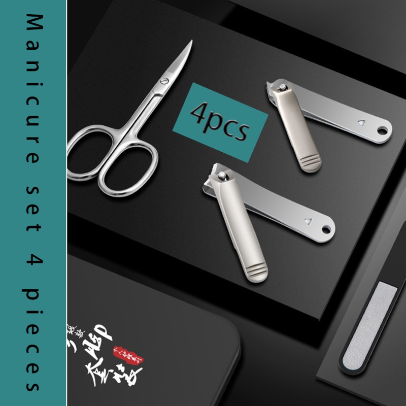 Nail Clipper Set Manufacturer - Original Factory Custom Logo Toe Nail Cutter Manicure Tool Travel Nail Clipper Set