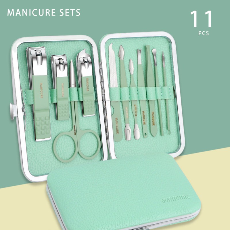 Manicure Set Factory - Factory Direct Price 18 Pieces Nail Clippers Pedicure Kit Beauty Set