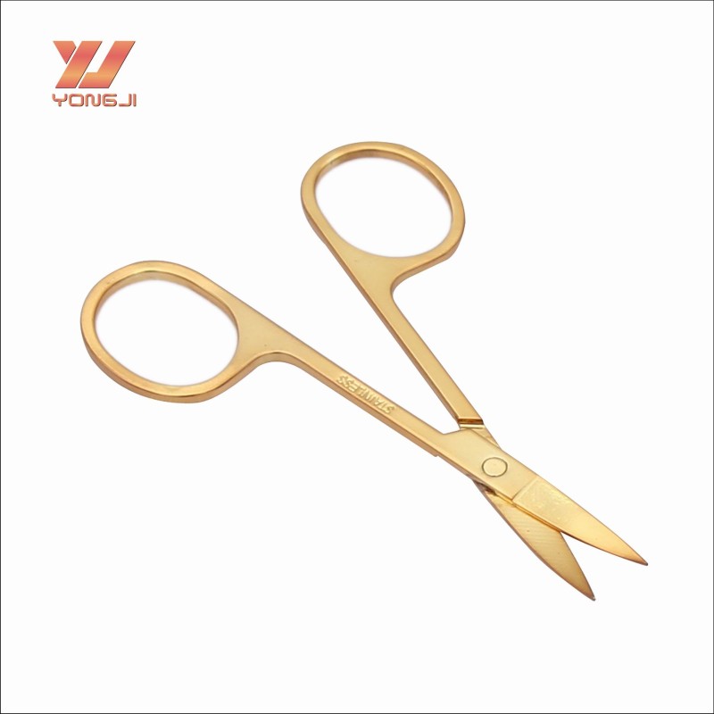 Cuticle Scissor Supplier - Hot Selling Curved Cuticle Scissors Manicure Eyebrow Scissors