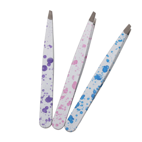 Eyebrow Tweezer Supplier - Hot Sale Private Label White Pink Eyebrow Tweezer Beauty Tool