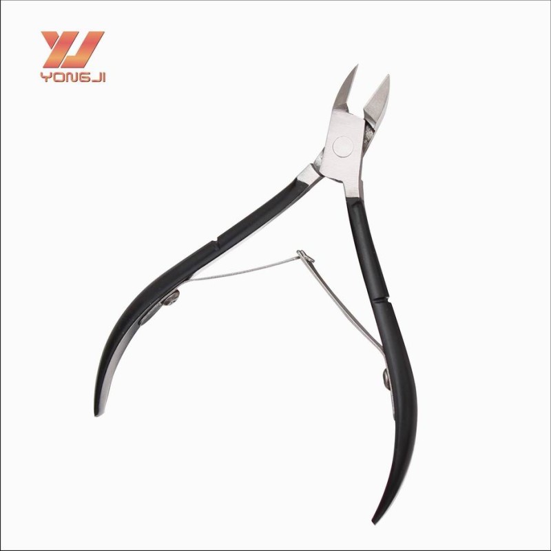 Cuticle Nipper Manufacturer - Factory Hot Sale Professional Black Cuticle Nipper Manicure Tool
