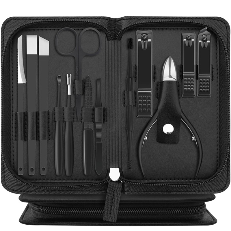 Manicure Set Supplier - Chinese Factory Professional Stainless Steel Manicure Set Beauty Tool Nail Clipper Kit
