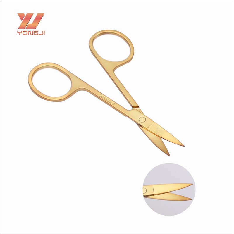 Cuticle Scissor Supplier - Hot Selling Curved Cuticle Scissors Manicure Eyebrow Scissors