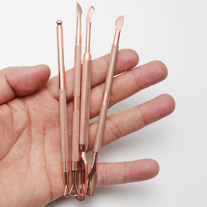 Cuticle Nipper Set Manufacturer - Good Quality Gold Cuticle Nipper Round Manicure Tool Cuticle Nipper Set