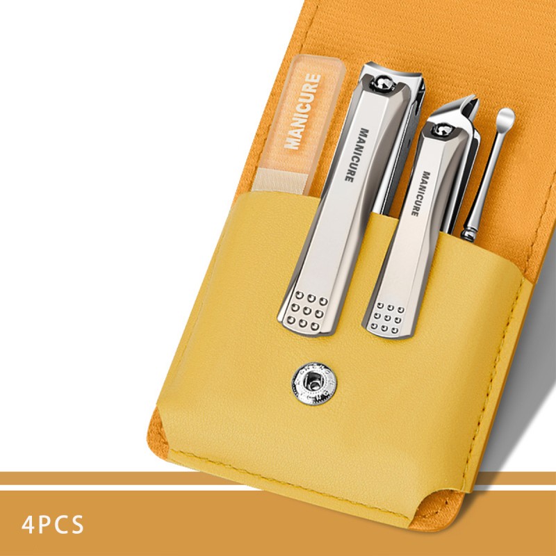 Nail Clipper Set Factory - Factory Direct Price 4 Piece Nail Clipper and Tweezers Set Manicure Tool