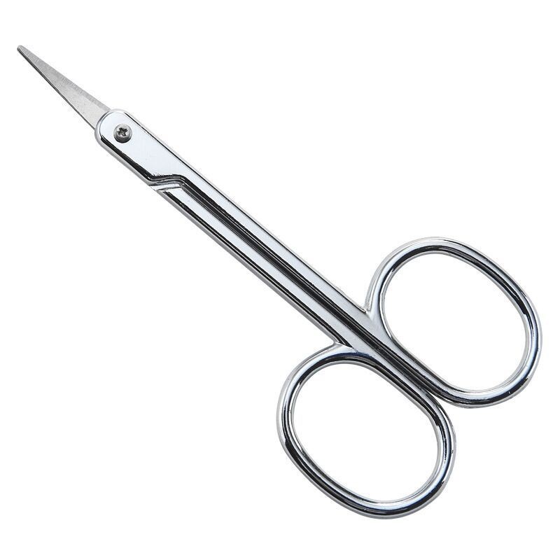 Eyebrow Scissors Factory - Hot Sale Stainless Steel Sharp Eyebrow Spring Scissors Makeup Tool Mini Eyebrow Scissors