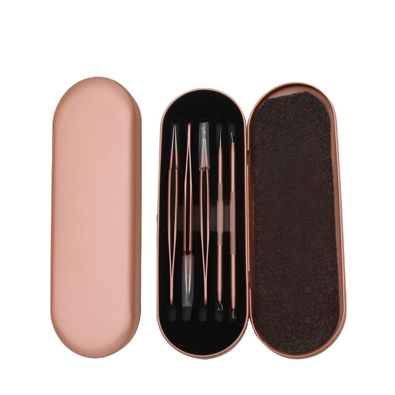Pimple Remover Supplier - High Quality Rose Gold Blackhead Pin Beauty Tool Pimple Remover with Factory Price