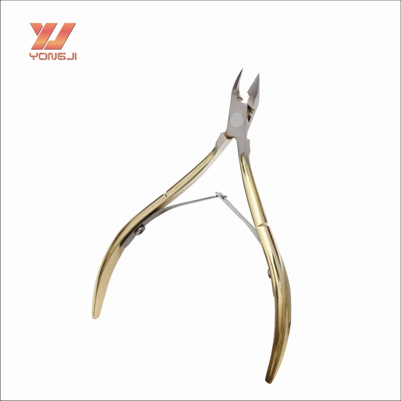 Cuticle Nipper Kit Factory - Chinese Factory Gold Cuticle Nipper Kits Beauty Tool Nail Nipper Cuticle Clipper