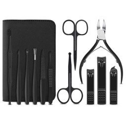Manicure Set Supplier - Chinese Factory Professional Stainless Steel Manicure Set Beauty Tool Nail Clipper Kit