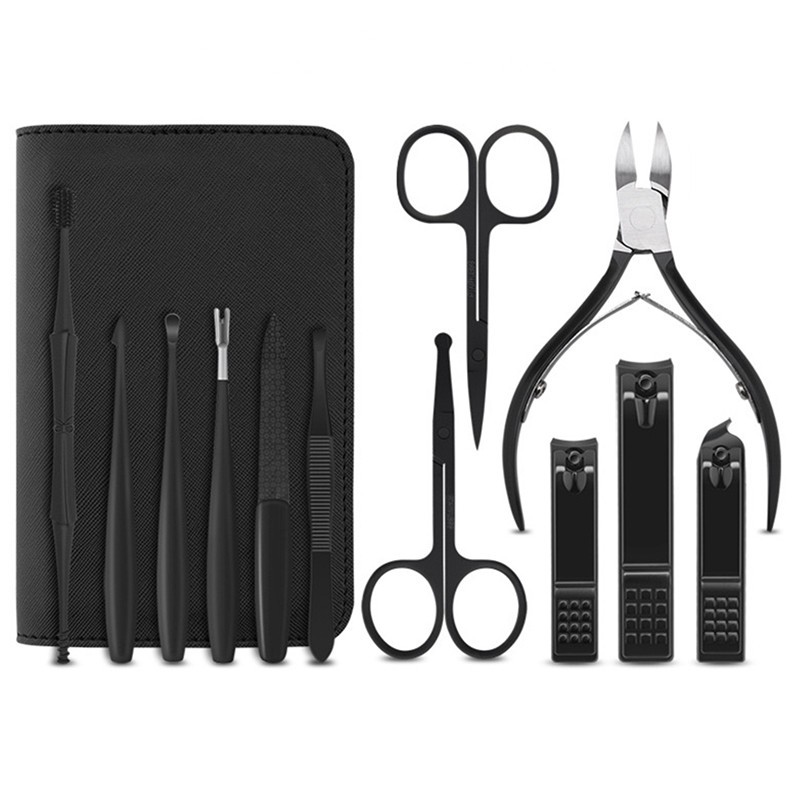 Manicure Set Supplier - Chinese Factory Professional Stainless Steel Manicure Set Beauty Tool Nail Clipper Kit