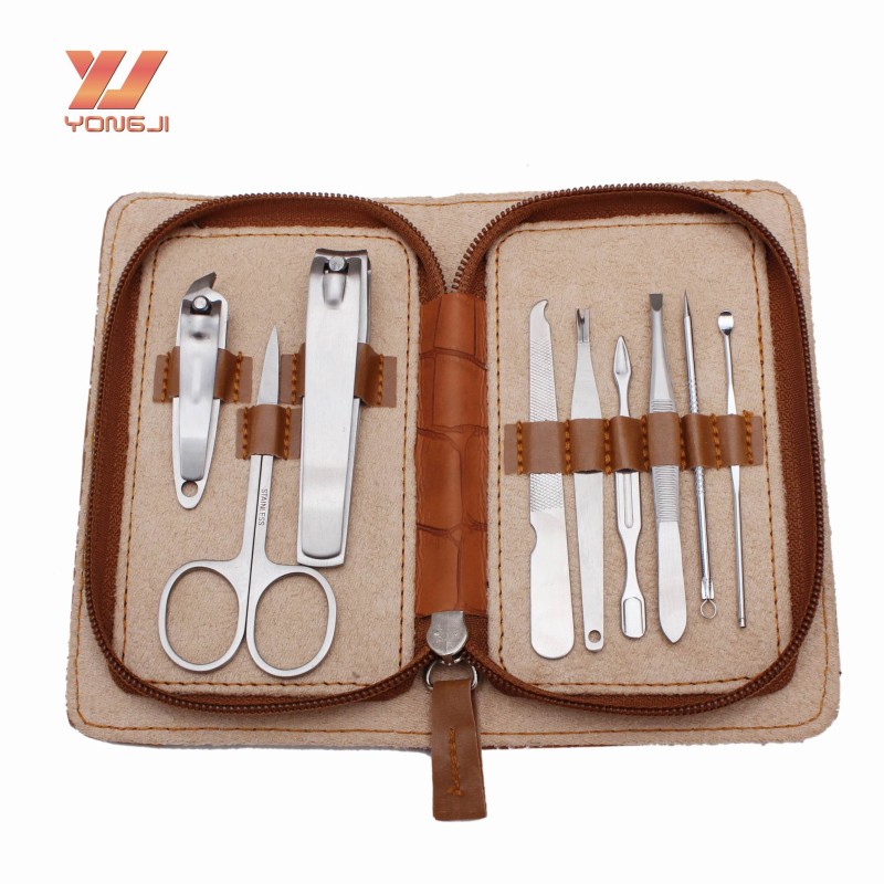 Manicure Set Supplier - Top Quality 7pcs Manicure Set Nail Clipper Kit Pedicure Tools Factory Direct Prices