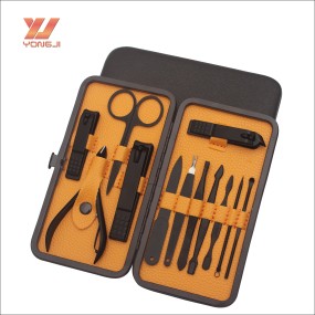 Nail Clippers Kit Factory - Factory Direct Stainless Steel 12 Piece Nail Clippers Kit Pedicure Tools
