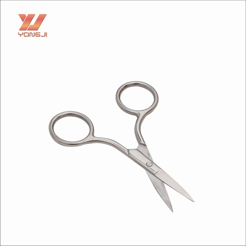 Eyebrow Scissors Manufacturer - Chinese Factory Curved Sharp Eyebrow Scissor Beauty Tool on Sale
